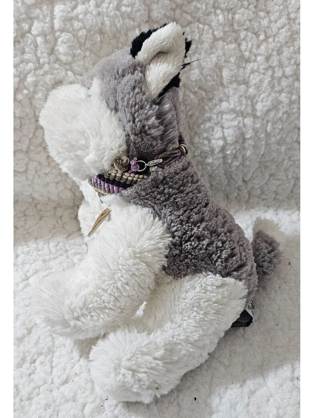 Ming Ren Husky Dog Plush Toy Bean Bag Stuffed Animal 5